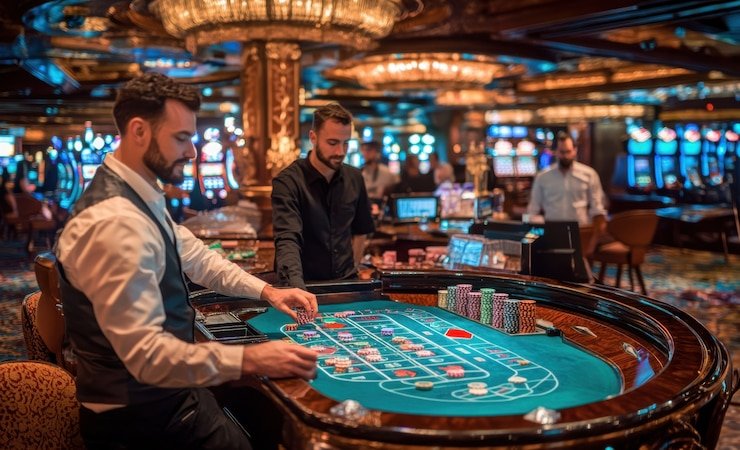 Live Togel draw on pistol4d slot with certified random-number machine and multi-camera feed